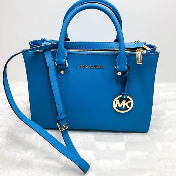 Michael Kors Authentic Kellen Leather Satchel EUC - Picture 6 of 8